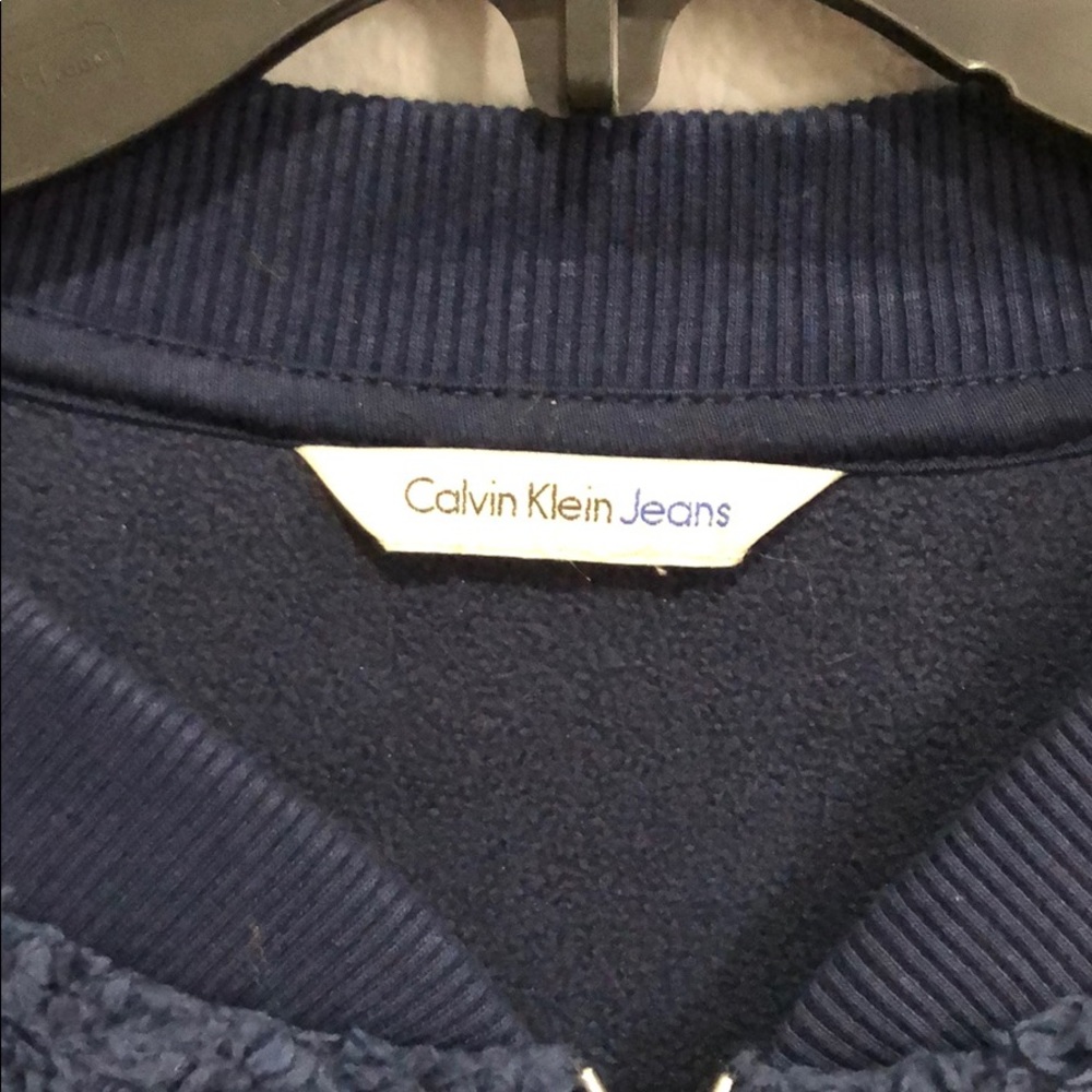 Calvin Klein Jeans Fuzzy Jacket - Picture 4 of 4